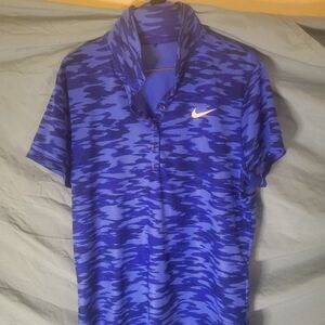 Womens's Large Nike Golf collared shirt